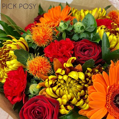 Autumn-autumnal-serenade-bouquet-handtie-flowers-delivered-strood-rochester-medway-kent