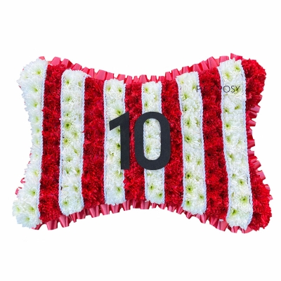 football-pillow-funeral-wreath-tribute-flowers-delivered-strood-rochester-medway-kent