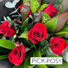 6-half-dozen-freedom-red-roses-bouquet-valentines-day-delivered-strood-rochester-medway-kent