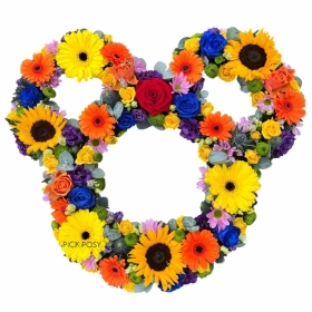 mickey-mouse-disney-funeral-wreath-ring-tribute-strood-rochester-medway-kent