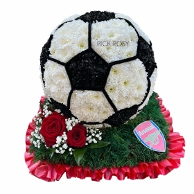 arsenal-football-funeral-flowers-tribute-delivered-strood-rochester-medway-kent