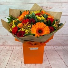 Autumn-autumnal-serenade-bouquet-handtie-flowers-delivered-strood-rochester-medway-kent