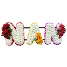 colourful-nan-letters-tribute-funeral-flowers-delivered-strood-rochester-medway-kent
