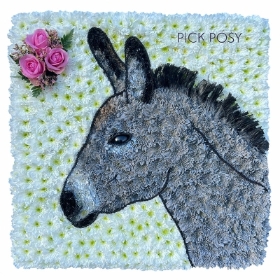 donkey-ass-mule-funeral-flowers-tribute-wreath-delivered-strood-rochester-medway-kent