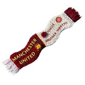 manchester-united-football-scarf-funeral-flowers-tribute-wreath-strood-rochester-medway-kent